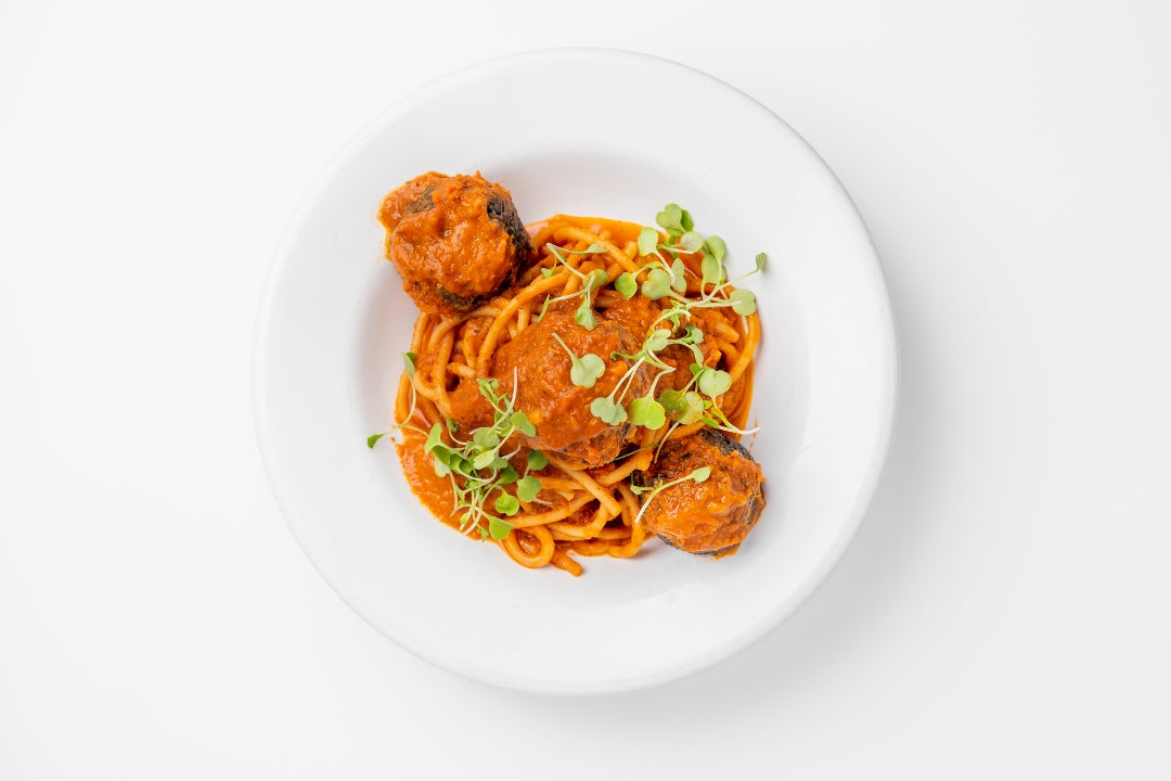Spaghetti & "Meatballs"