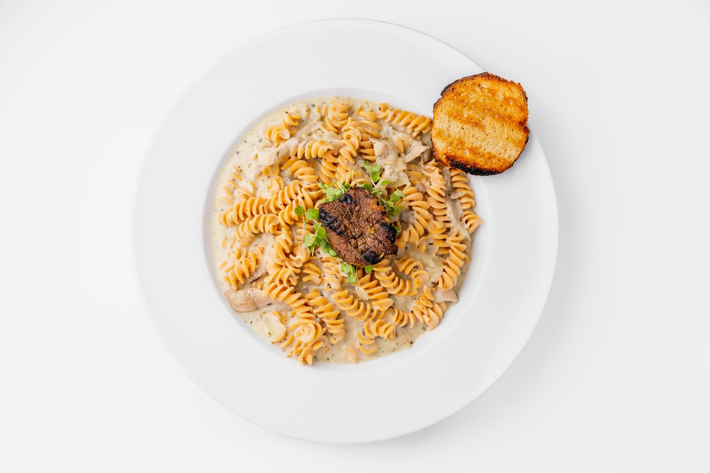 Oyster Mushroom Alfredo