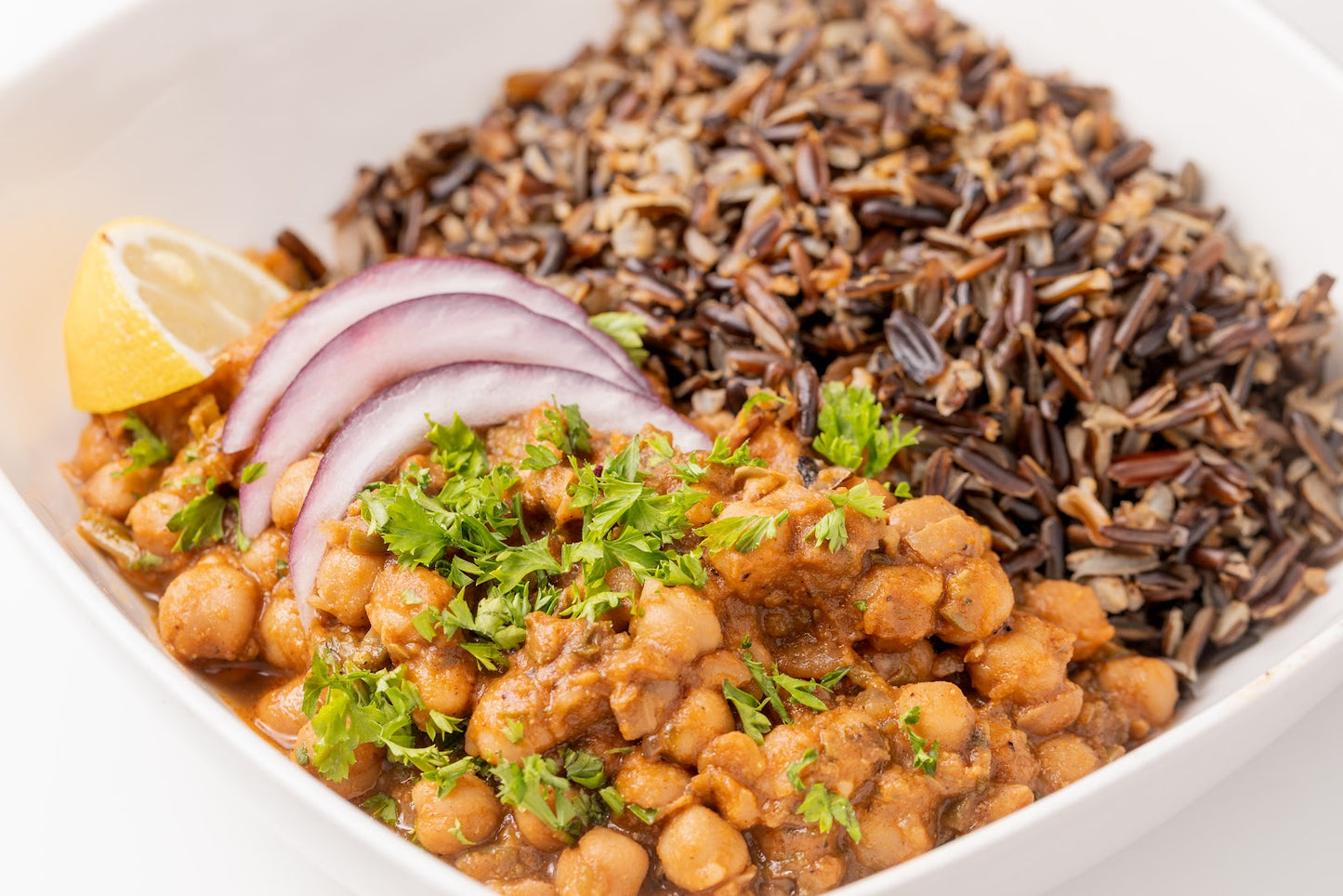 Chana Masala with Wild Rice