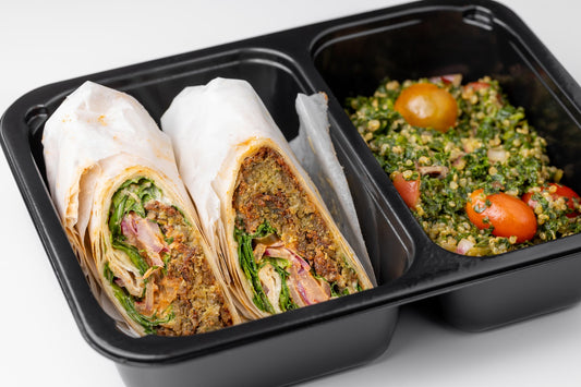 Falafel Wrap with Tabouli