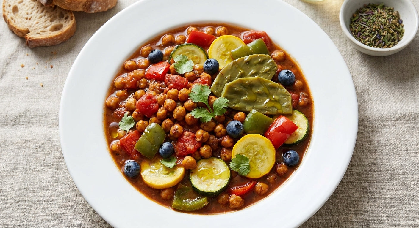 BBQ Baked Chickpeas