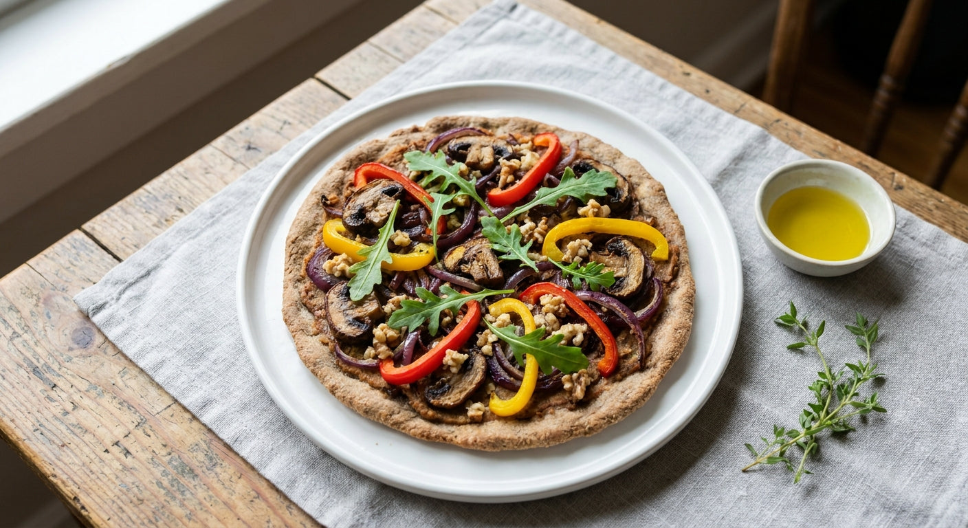 Vegan Thin Crust Pizza