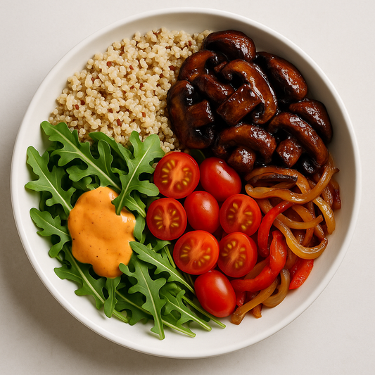 Bones Bowl Teriyaki Mushroom