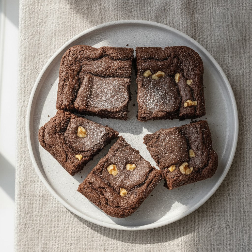 Brownie w/ walnuts