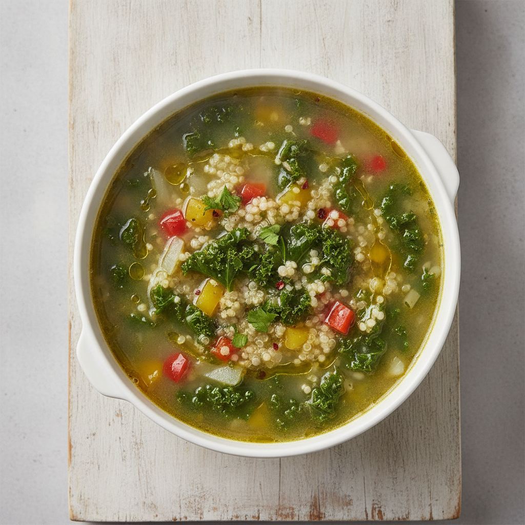 Kale and Quinoa Soup