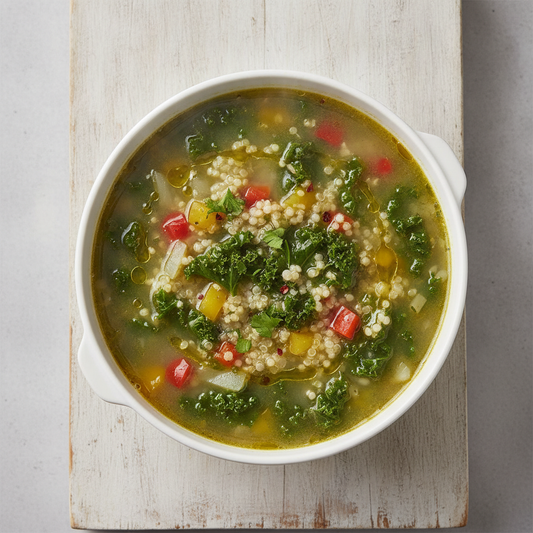 Kale and Quinoa Soup