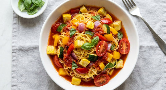 Spaghetti Squash Pasta Primavera