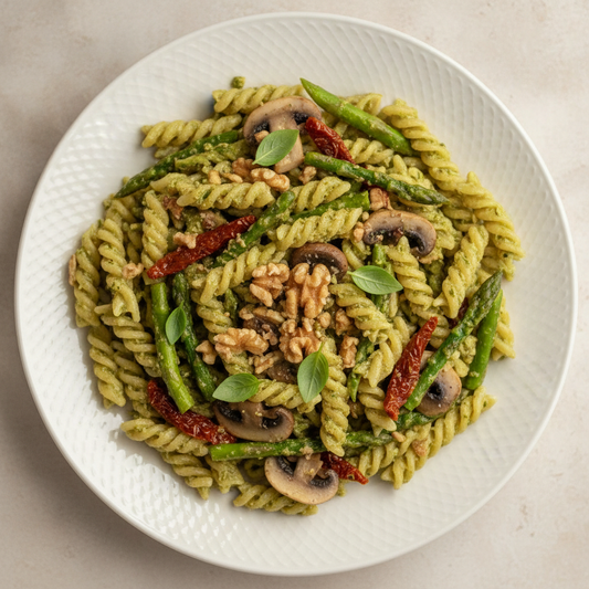 Walnut & Basil Pesto Pasta
