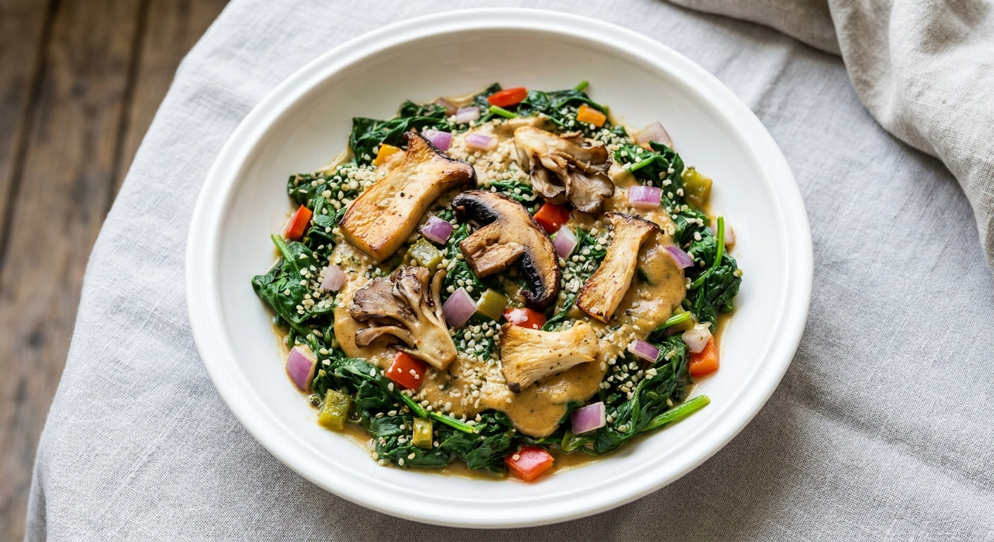 Wild Spinach N' Cheese