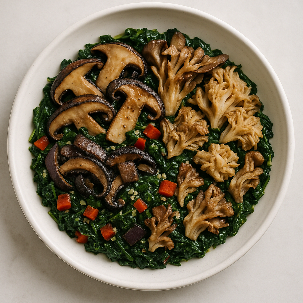Wild Spinach N' Cheese